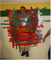Tape a Teacher to the Wall - a fundraising event at school - 20